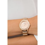  Shop Authentic Fossil Jesse Crystal Rose Gold Dial Rose Gold Steel Strap Watch for Women - ES3020 - Luxxuri