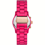  Shop Authentic Michael Kors Runway Chronograph Limited Edition Pink Dial Pink Steel Strap Watch for Women - MK7478LE - Luxxuri