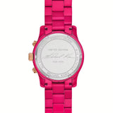  Shop Authentic Michael Kors Runway Chronograph Limited Edition Pink Dial Pink Steel Strap Watch for Women - MK7478LE - Luxxuri