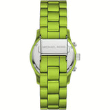  Shop Authentic Michael Kors Runway Limited Edition Green Dial Green Steel Strap Watch for Women - MK7480LE - Luxxuri