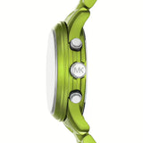  Shop Authentic Michael Kors Runway Limited Edition Green Dial Green Steel Strap Watch for Women - MK7480LE - Luxxuri