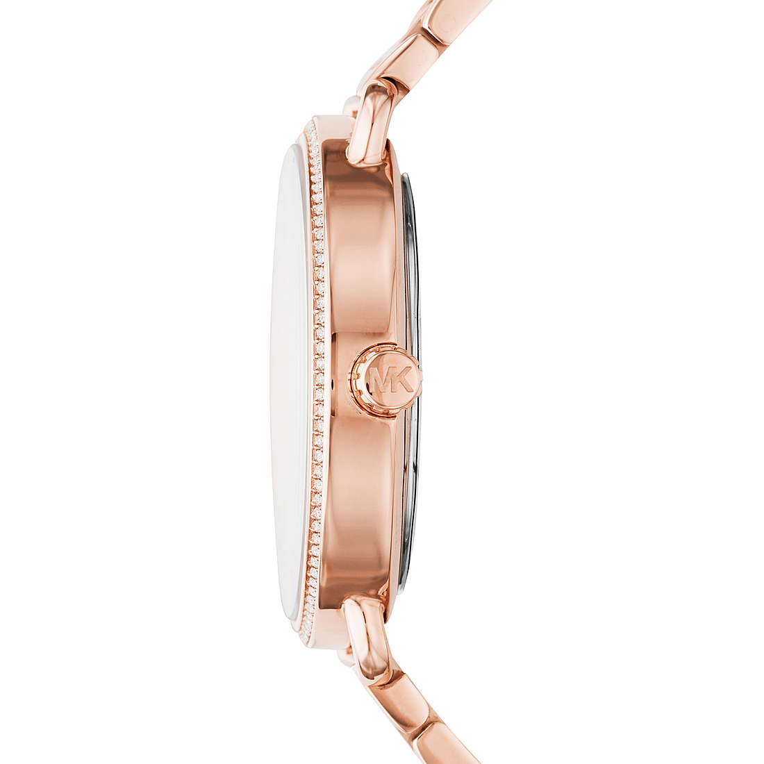  Shop Authentic Michael Kors Portia Quartz Silver Dial Rose Gold Steel Strap Watch For Women - MK3887 - Luxxuri