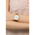 Michael Kors Pyper Quartz Silver Dial Brown Leather Watch For Women - MK2740