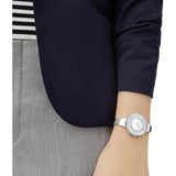  Shop Authentic Swarovski Crystalline Pure Silver Dial Silver Steel Strap Watch for Women - 5269256 - Luxxuri