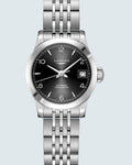  Shop Authentic Longines Record Black Dial Automatic Stainless Steel 40mm Watch for Men - L2.821.4.56.6 - Luxxuri