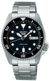  Shop Authentic Seiko 5 Sports SKX Automatic Black Dial Silver Steel Strap Watch For Men - SRPK29K1 - Luxxuri