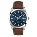  Shop Authentic Tissot Gentlemen Powermatic 80 Silicium Blue Dial Brown Leather Strap Watch For Men - T127.407.16.041.00 - Luxxuri