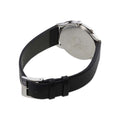  Shop Authentic Calvin Klein Minimal Silver Dial Black Leather Strap Watch for Men - K3M221CY - Luxxuri