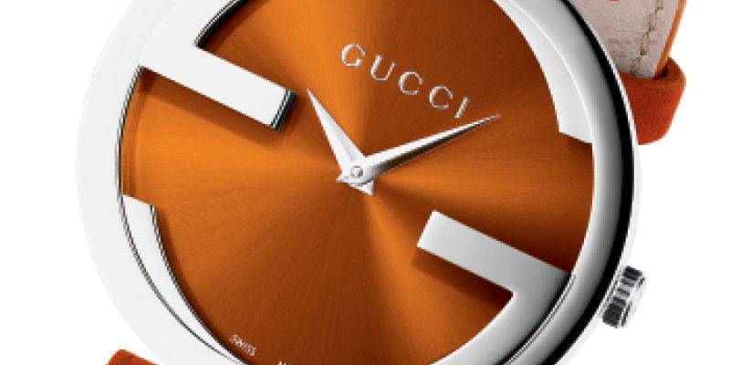 Shop Authentic Gucci Interlocking G Quartz Orange Dial Orange Leather Strap Watch For Women - YA133316 - Luxxuri