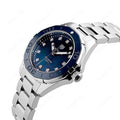Tag Heuer Aquaracer Diamonds Blue Dial Silver Steel Strap Watch for Women - WAY131L.BA0748
