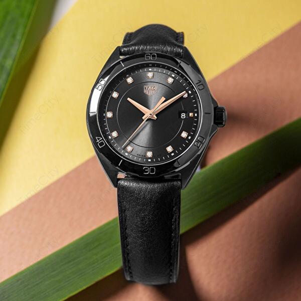  Shop Authentic Tag Heuer Formula 1 Diamonds Black Dial Watch for Women - WBJ1317.FC8230 - Luxxuri