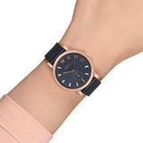  Shop Authentic Marc Jacobs Baker Navy Blue Dial Navy Blue Leather Strap Watch for Women - MBM1329 - Luxxuri
