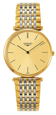  Shop Authentic Longines La Grande Classique De Longines Gold Dial Two Tone Mesh Bracelet Watch for Women - L4.755.2.32.7 - Luxxuri