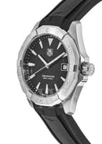  Shop Authentic Tag Heuer Aquaracer Quartz Black Dial Black Rubber Strap Watch for Men - WAY1110.FT8021 - Luxxuri