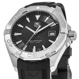  Shop Authentic Tag Heuer Aquaracer Quartz Black Dial Black Rubber Strap Watch for Men - WAY1110.FT8021 - Luxxuri