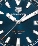  Shop Authentic Tag Heuer Aquaracer Blue Dial Blue Rubber Strap Watch for Men - WAY111C.FT6155 - Luxxuri
