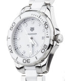  Shop Authentic Tag Heuer Aquaracer Diamonds White Dial Two Tone Steel Strap Watch for Women - WAY131D.BA0914 - Luxxuri