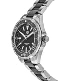  Shop Authentic Tag Heuer Aquaracer Quartz Diamonds Black Dial Two Tone Steel Strap Watch for Women - WAY131G.BA0913 - Luxxuri