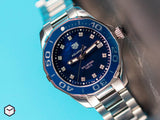  Shop Authentic Tag Heuer Aquaracer Blue Dial Watch for Women - WSY131L.BA0748 - Luxxuri