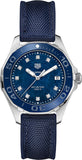  Shop Authentic Tag Heuer Aquaracer Blue Mother of Pearl Dial Watch for Women - WAY131L.FT6091 - Luxxuri