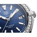  Shop Authentic Tag Heuer Aquaracer Quartz Diamonds Blue Dial Silver Steel Strap Watch for Women - WAY131N.BA0748 - Luxxuri