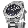  Shop Authentic Tag Heuer Aquaracer Quartz Diamonds Black Dial Silver Steel Strap Watch for Women - WAY131P.BA0748 - Luxxuri
