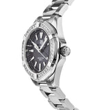  Shop Authentic Tag Heuer Aquaracer Quartz Diamonds Black Dial Silver Steel Strap Watch for Women - WAY131P.BA0748 - Luxxuri