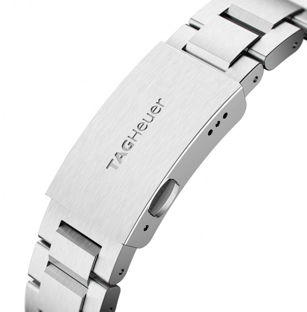  Shop Authentic Tag Heuer Aquaracer Calibre 5 Automatic Sunray Brown Dial Silver Steel Strap Watch for Men - WAY2018.BA0927 - Luxxuri