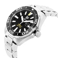  Shop Authentic Tag Heuer Aquaracer Caliber 5 Black Dial Silver Steel Strap Watch for Men - WAY201A .BA0927 - Luxxuri
