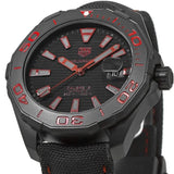  Shop Authentic Tag Heuer Aquaracer Caliber 5 Black Dial Black Nylon Strap Watch for Men - WAY208A.FC6381 - Luxxuri