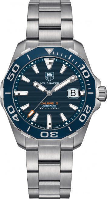  Shop Authentic Tag Heuer Aquaracer Blue Dial Watch for Men - WAY211C.BA0928 - Luxxuri
