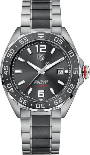  Shop Authentic Tag Heuer Formula 1 Anthracite Dial Watch for Men - WAZ2011.BA0843 - Luxxuri