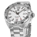  Shop Authentic Tag Heuer Formula 1 Calibre 5 Automatic White Dial Silver Steel Strap Watch for Men - WAZ2114.BA0875 - Luxxuri