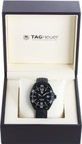  Shop Authentic Tag Heuer Formula 1 Automatic Black Dial Black Rubber Strap Watch for Men - WAZ2115.FT8023 - Luxxuri