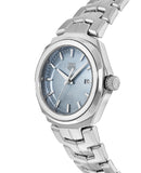 Shop Authentic Tag Heuer Link Quartz Mother of Pearl Dial Silver Steel Strap Watch for Women - WBC1311.BA0600 - Luxxuri