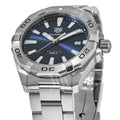 Shop Authentic Tag Heuer Aquaracer Blue Dial Silver Steel Strap Watch for Men - WBD1112.BA0928 - Luxxuri