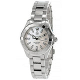  Shop Authentic Tag Heuer Aquaracer White Mother of Pearl Dial Watch for Women - WBD1311.BA0740 - Luxxuri