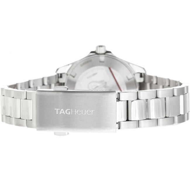  Shop Authentic Tag Heuer Aquaracer Diamonds Mother of Pearl Dial Silver Steel Strap Watch for Women - WBD1313.BA0740 - Luxxuri