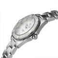  Shop Authentic Tag Heuer Aquaracer Diamonds Mother of Pearl Dial Silver Steel Strap Watch for Women - WBD131B.BA0748 - Luxxuri
