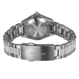  Shop Authentic Tag Heuer Aquaracer Quartz Black Dial Silver Steel Strap Watch for Women - WBD1410.BA0741 - Luxxuri