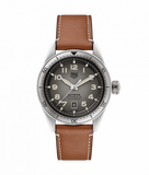  Shop Authentic Tag Heuer Autavia Isograph Grey Dial Calfskin Brown Leather Strap Watch for Men - WBE5111.FC8267 - Luxxuri