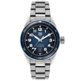  Shop Authentic Tag Heuer Autavia Automatic Blue Dial Silver Steel Strap Watch for Men - WBE5116.EB0173 - Luxxuri