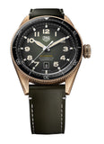  Shop Authentic Tag Heuer Autavia Calibre 5 Automatic Olive Green Dial Green Leather Strap Watch for Men - WBE5190.FC8268 - Luxxuri
