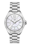  Shop Authentic Tag Heuer Formula 1 Mother of Pearl White Dial Silver Steel Strap Watch for Women - WBJ1318.BA0666 - Luxxuri