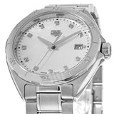  Shop Authentic Tag Heuer Formula 1 White Mother of Pearl Dial Silver Steel Strap Watch for Women - WBJ1319.BA0666 - Luxxuri