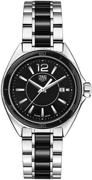  Shop Authentic Tag Heuer Formula 1 Quartz Black Dial Two Tone Steel Strap Watch for Women - WBJ141AA.BA0973 - Luxxuri