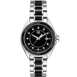  Shop Authentic Tag Heuer Formula 1 Diamonds Black Dial Two Tone Steel Strap Watch for Women - WBJ141AB.BA0973 - Luxxuri