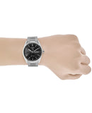  Shop Authentic Tag Heuer Carrera Day Date Automatic Black Dial Silver Steel Strap Watch for Men - WBN2010.BA0640 - Luxxuri