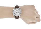  Shop Authentic Tag Heuer Carrera Day Date Silver Dial Brown Leather Strap Watch for Men - WBN2011.FC6484 - Luxxuri
