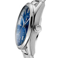  Shop Authentic Tag Heuer Carrera Twin Time Blue Dial Silver Steel Strap Watch for Men - WBN201A.BA0640 - Luxxuri